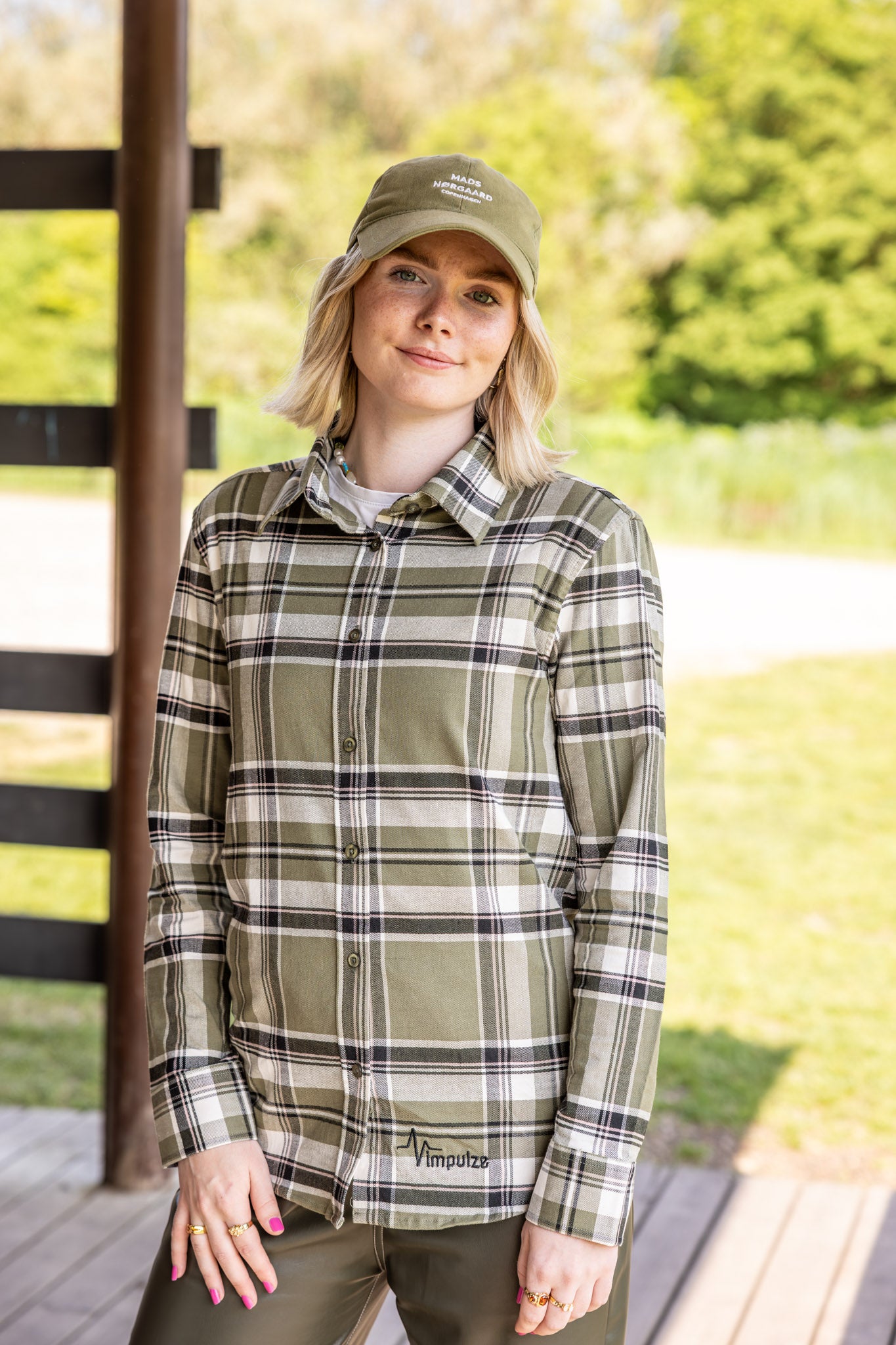 2. Sorting Breathable Lumberjack Shirt Women - Green