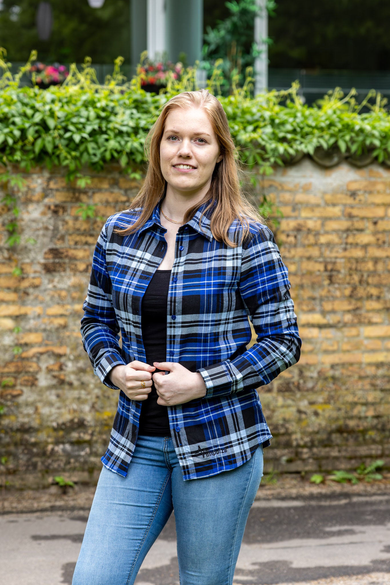 2. Sorting Breathable Lumberjack Shirt Women - Blue