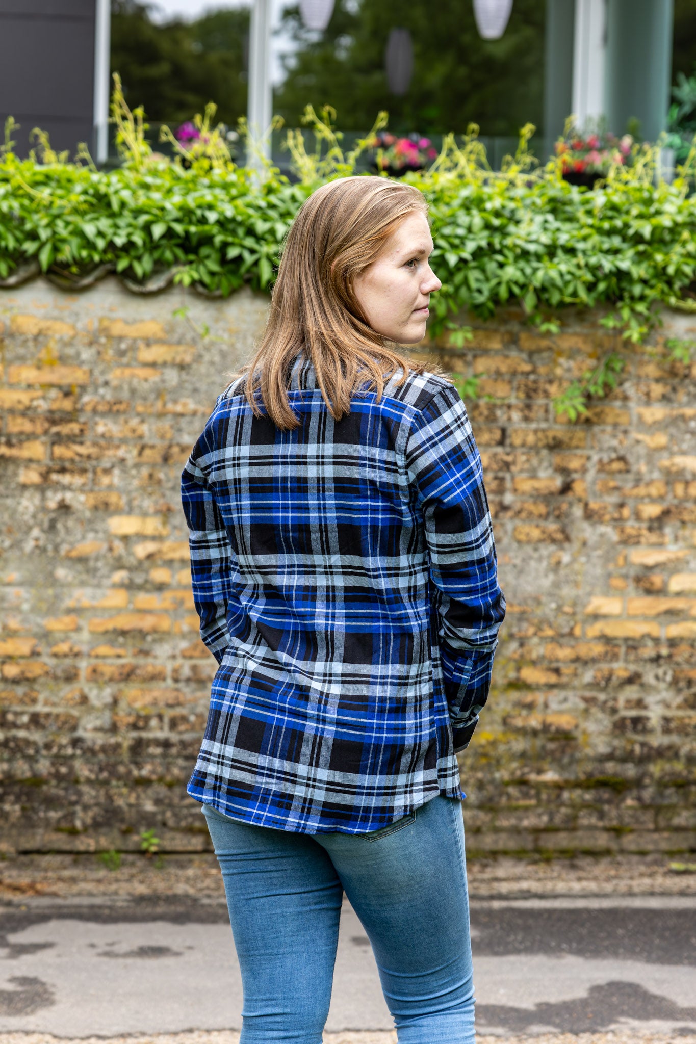 2. Sorting Breathable Lumberjack Shirt Women - Blue